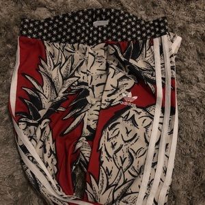 Adidas farm print leggings